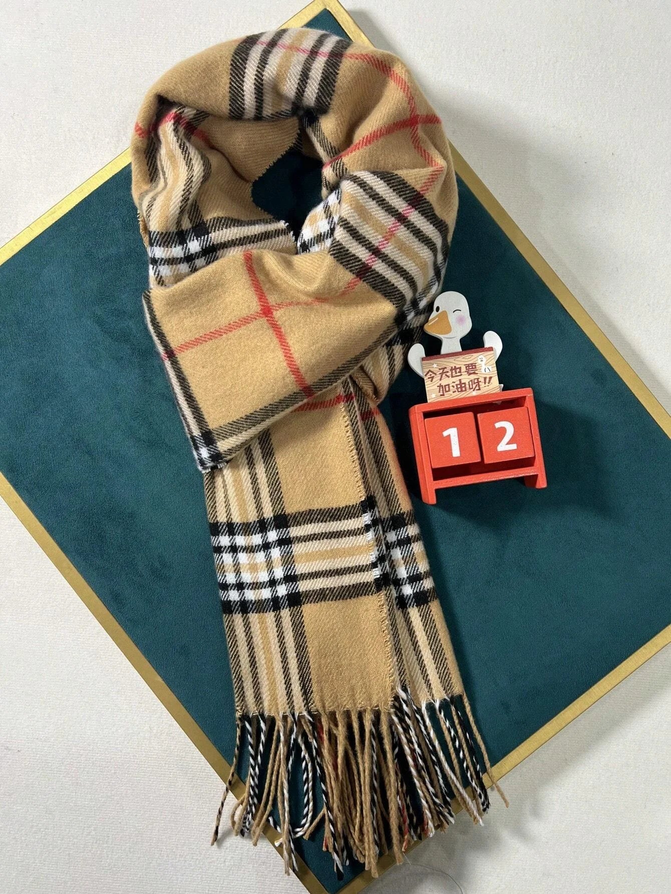 Cashmere Warm Scarf for Women Design Winter Men Shawl Wrap 2025 Plaid Female
