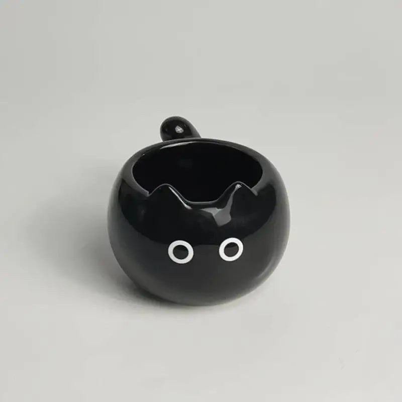 210ml Ceramic Mug Cartoon Siamese Cat Coffee Cup Underglaze Colored Cat Water Cup Home Breakfast Milk Coffee Mug Birthday Gift