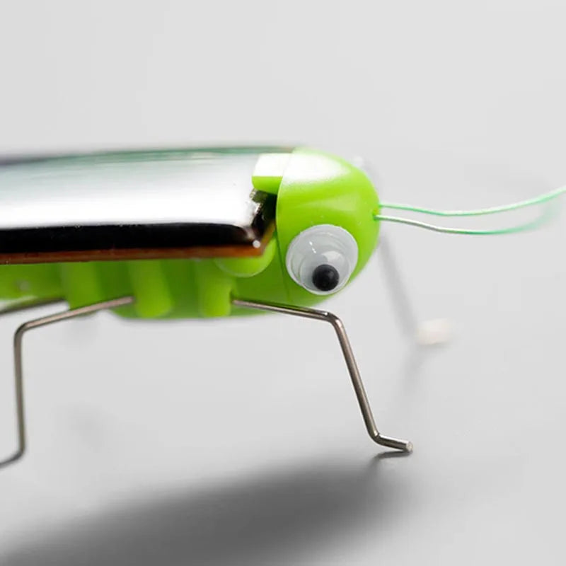 Solar Grasshopper Toy Puzzle Children Selected Gift Simulation Insect Gift Boys and Girls Science Education Funny Moving Toy Kid