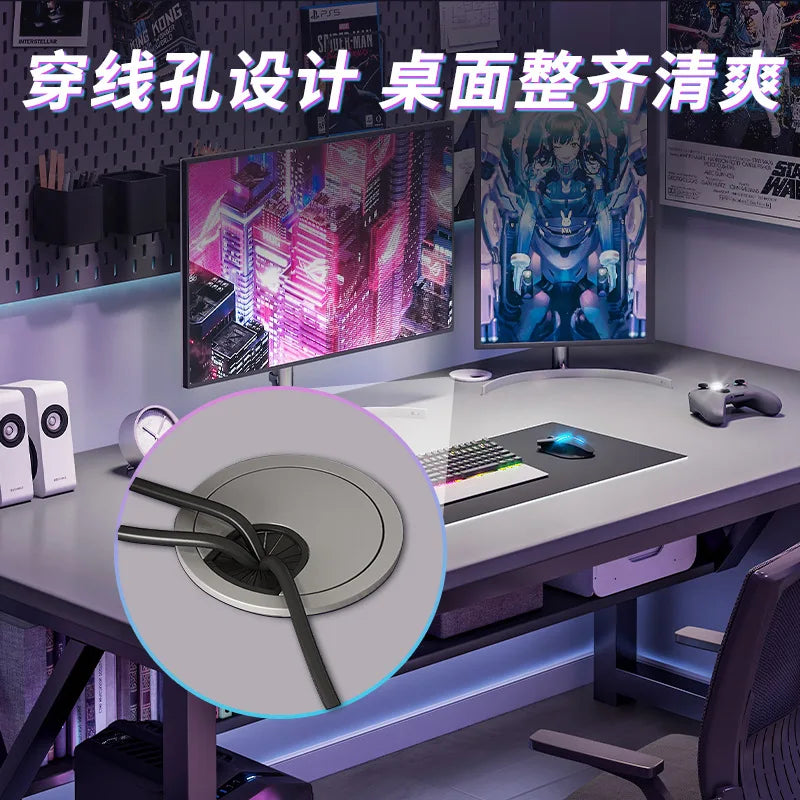 Desk Home Desktop Gaming Table and Chair Student Bedroom Learning Writing Desk Rental House Simple Long Computer Desk