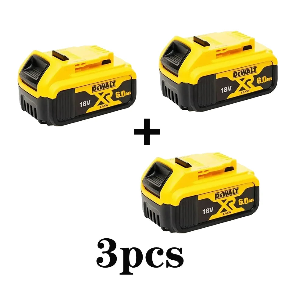 New 100% Original 6Ah 18V Original Dewalt Power Tool Battery DCB206 18V 6.0Ah Battery DCB206 18V Battery DCB205 DCB200