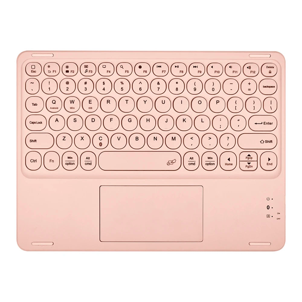Bluetooth Keyboard Wireless Rechargeable Black 10 Inch Keyboard For IOS Android Windows Tablet For iPad Air Mini Keyboard