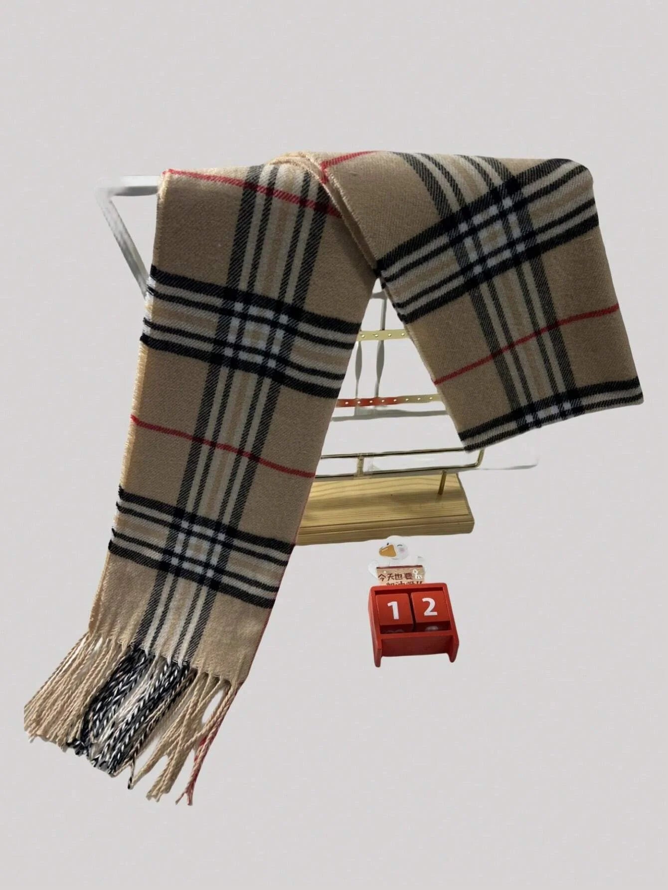 Cashmere Warm Scarf for Women Design Winter Men Shawl Wrap 2025 Plaid Female