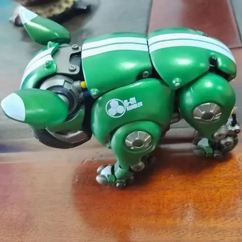 Hwj Rambler Transformation bouledogue mécanique Robot chien figurine jouets mobiles métallique à mode Science-Fiction ornement