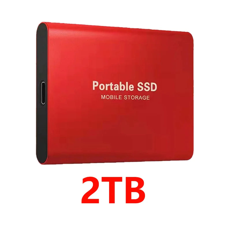 Portable SSD 4TB High Speed External Hard Drive 16TB USB 3.1 Hard Disk Mass 1TB Original Solid State Drives for Laptop/PC/MAC