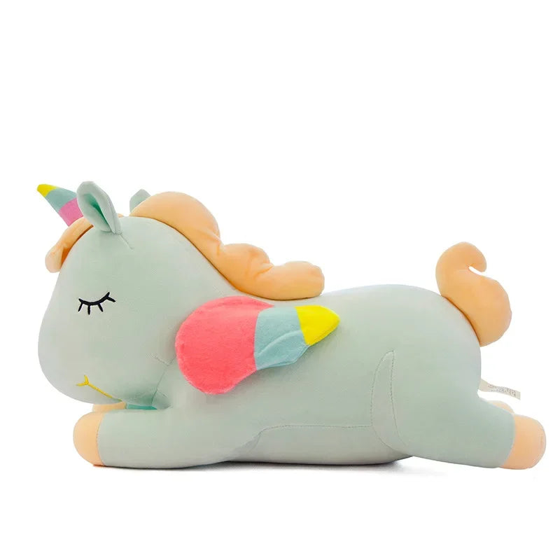 Kawaii Horse Plush 25cm Soft Stuffed Huggable Dolls Animal Acompany Toys Children Girl Birthday Gifts