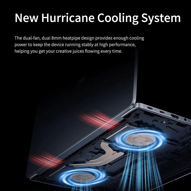 2025 Xiaomi REDMI Book 14 Laptop 14 Inch FHD 60Hz Screen Notebook i5-13420H 16GB 512GB Netbook Computer With Intel UHD Graphics