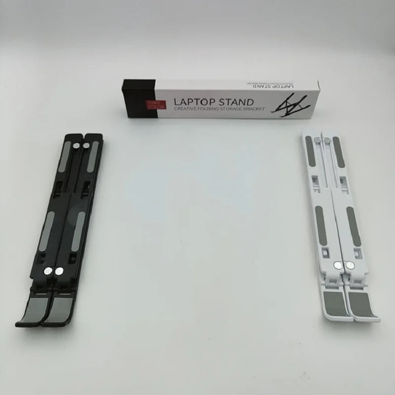 7 Levels Adjustable Laptop Stand  Foldable Portable Notebook Bracket Support Base ABS Holder for Macbook  Lenovo Laptop Air Pro