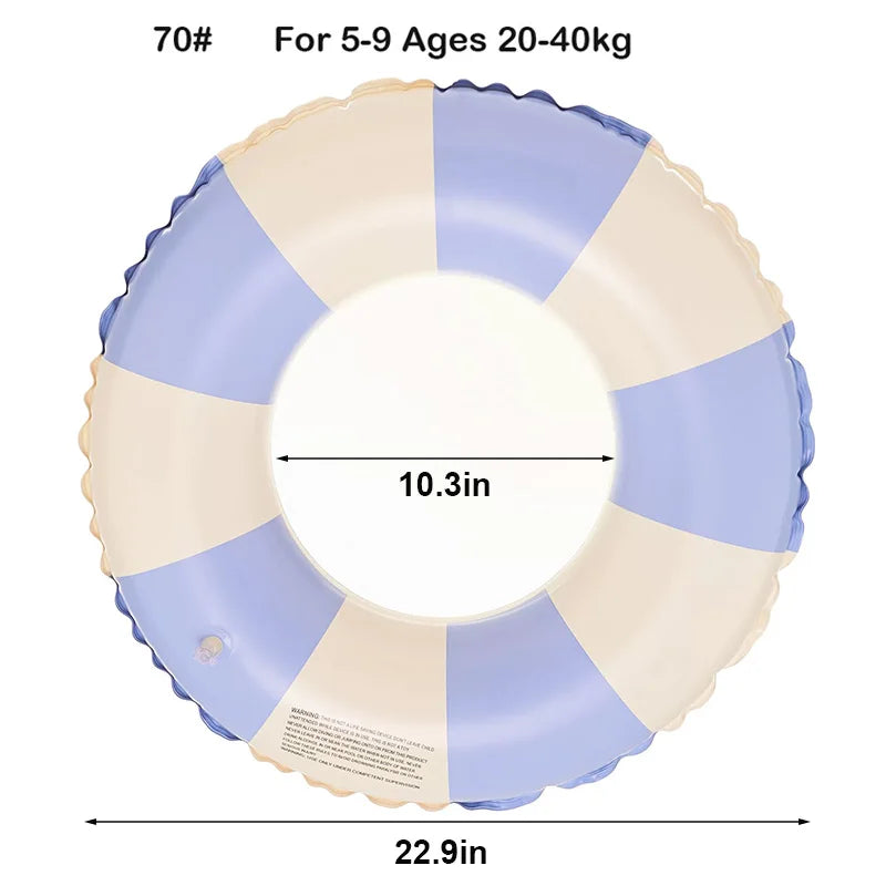 Rooxin Donut Swimming Ring Inflatable Swim Pool Float For Kid Adult Swimming Circle Baby Swim Tube Water Play Swimming Equipment