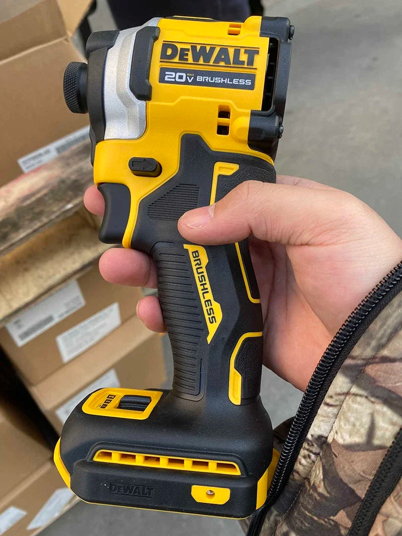 DEWALT DCF850 20V Impact Drill Brushless Motor 205Nm Variable Speed Electric Screwdriver Woodworking Driver Bare Tool power tool