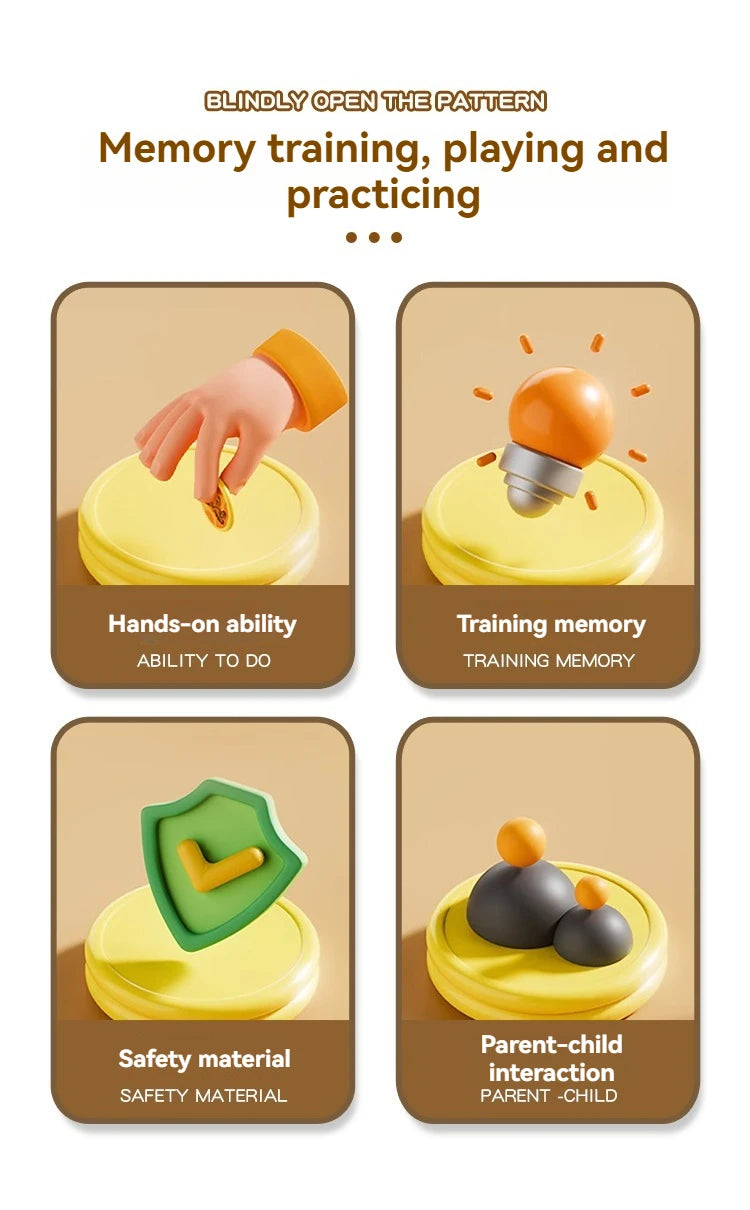 New Animal Flip Chess Board Games Classic Strategy Game Thinking Cognitive Parent child Interactive Puzzle Christmas Party Toy