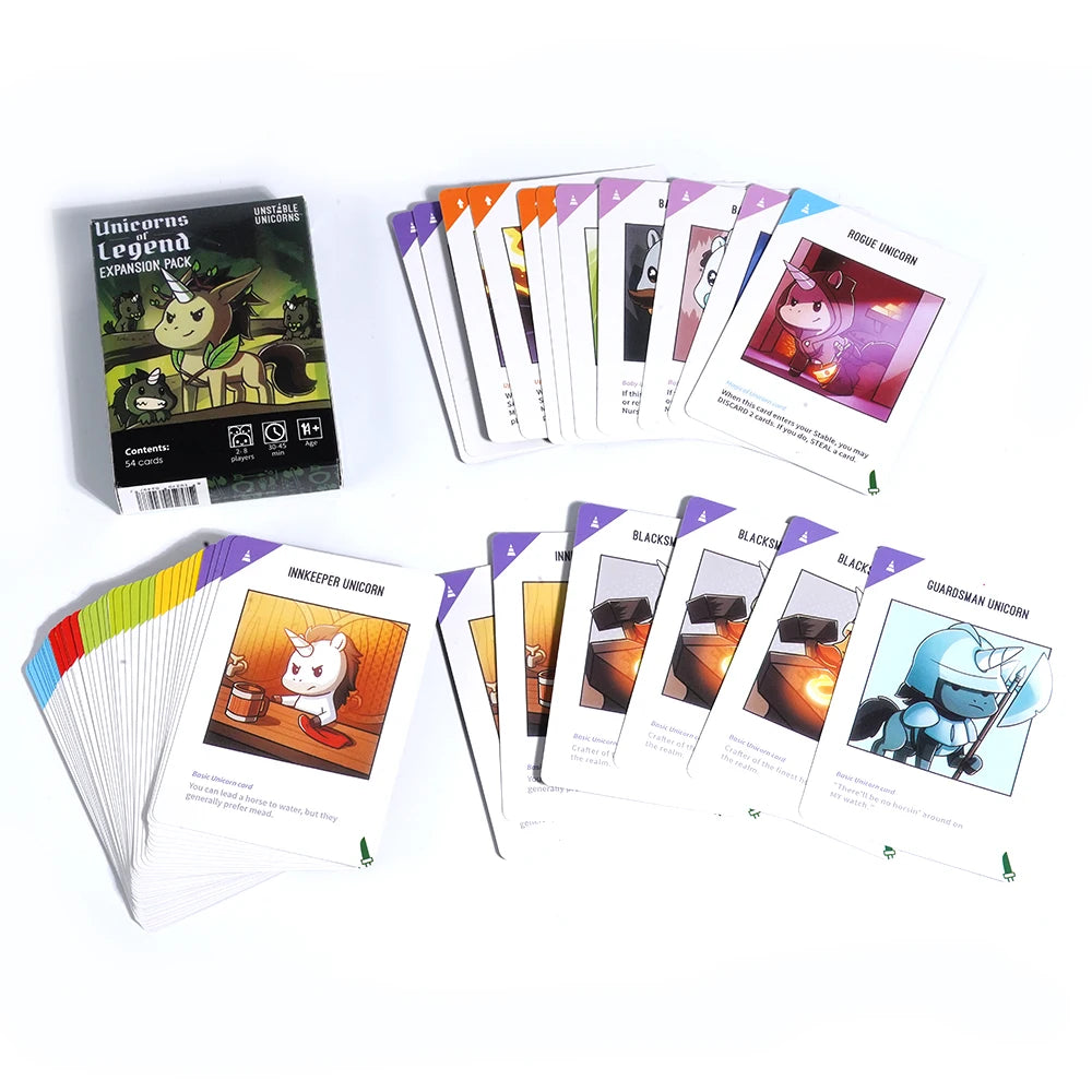 Unstable Unicorns Board English Family Party Expansion Basic Version Of Classic Board Games Control and Chaos Base Game