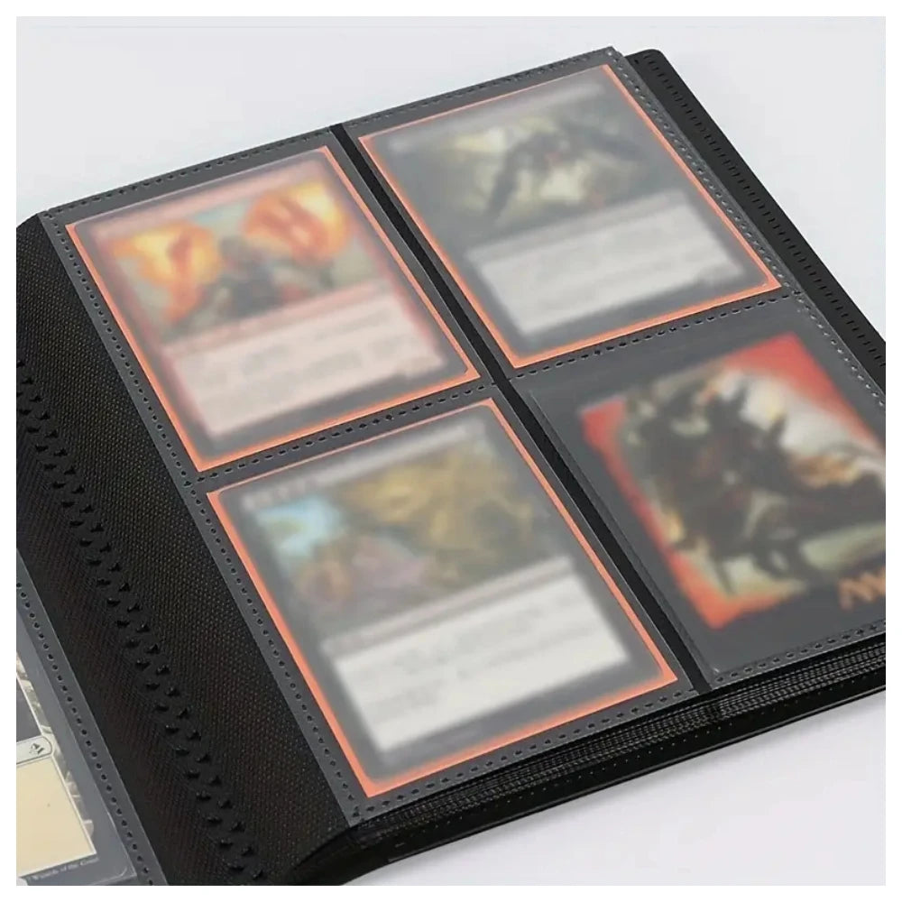 160-Pocket Extra-Large Trading Card Binder - Durable PP Material, Protective Album for Game and Collectible Cards