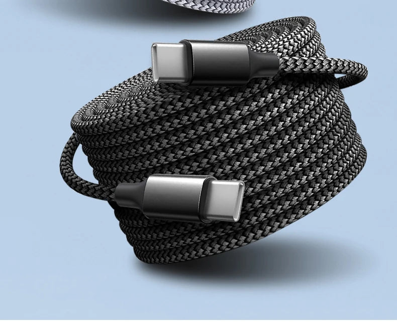 Type C to Type C PD 60W Fast Charging Cable Type C 3m 5m 8m 10m Extending Data Cable for iPhone 15 Pro Max Huawei Xiaomi Samsung