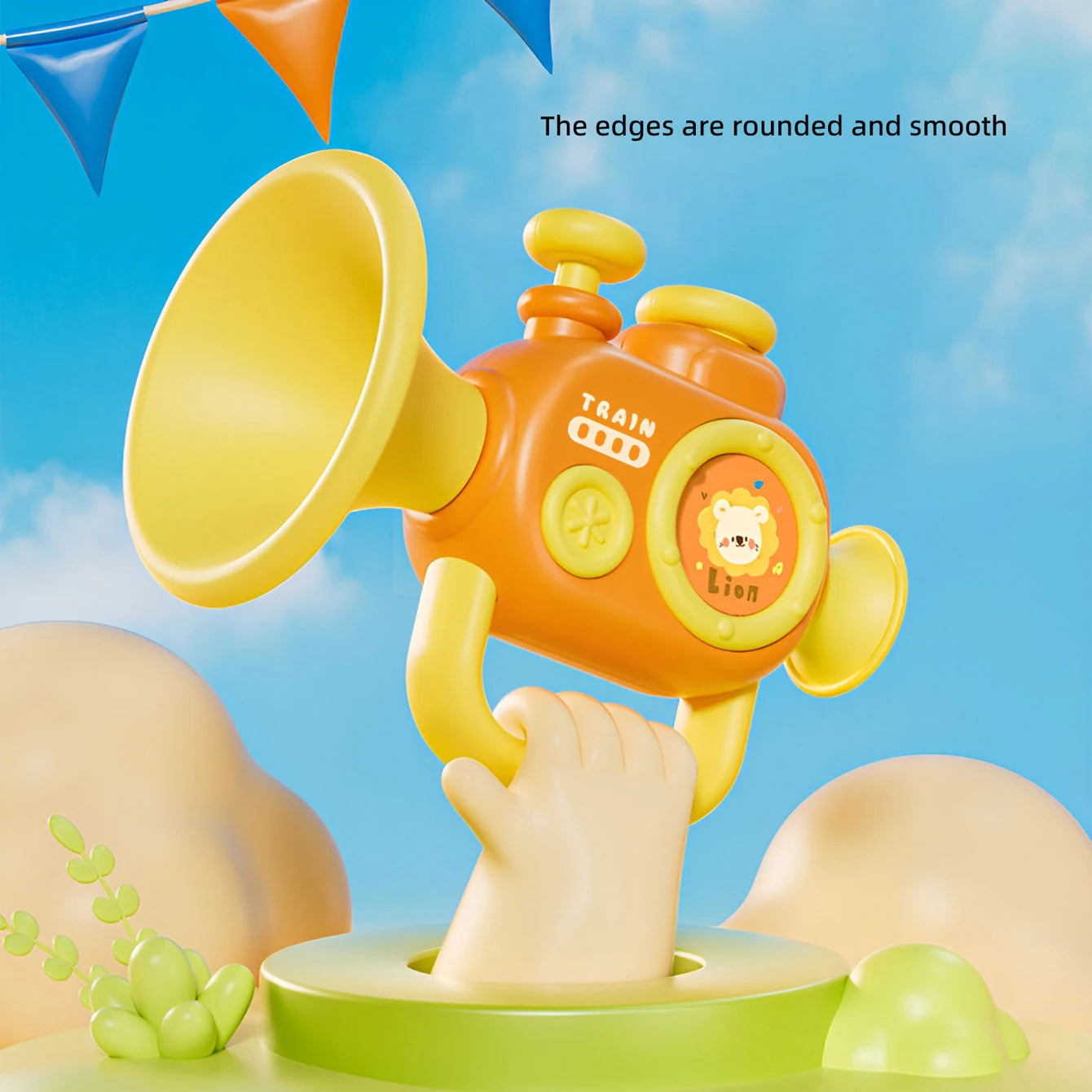 Baby trumpet toys can play Musical Instruments early education education