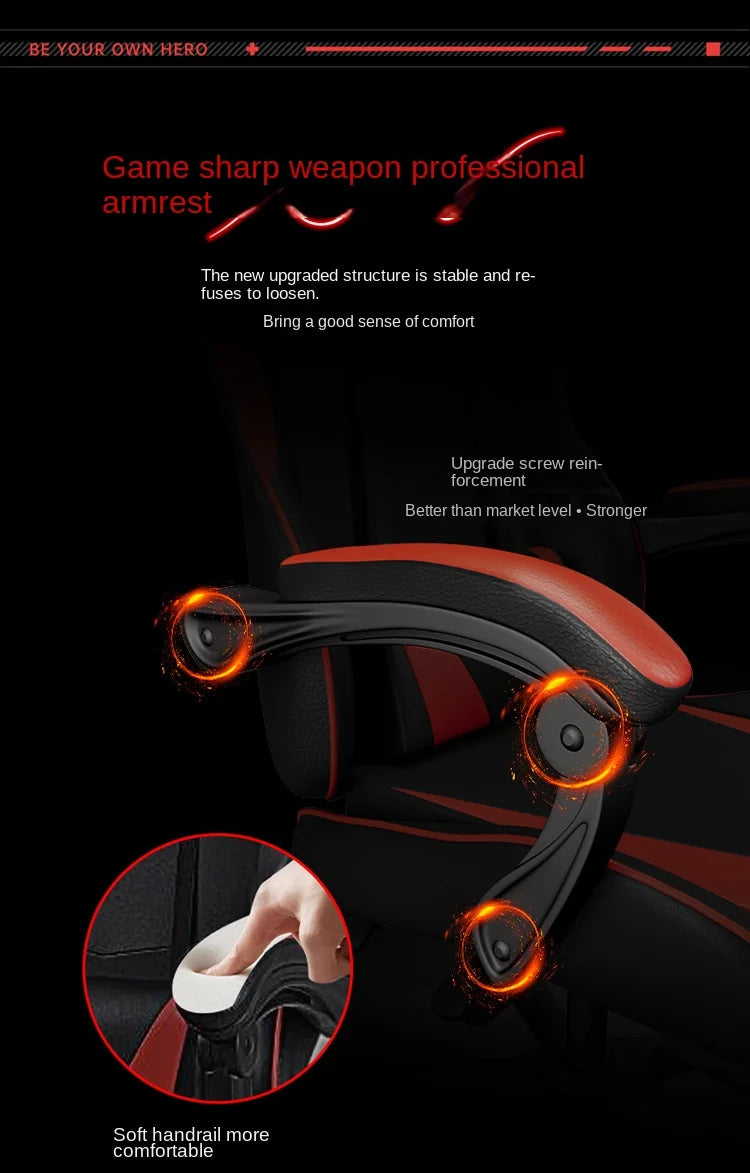 GUIG Gaming Chair Computer Chair Back Home Ergonomic Recliner Office Chair Sedia Gaming Sedia Gamimg Taburete Giratorio Hot New