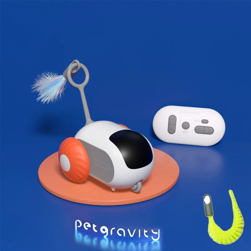 Pet Gravity Cat Smart Interactive Car Toy Dropshipping Automatic Moving Remote Mouse Indoor Kitty Ball Toys Controlled