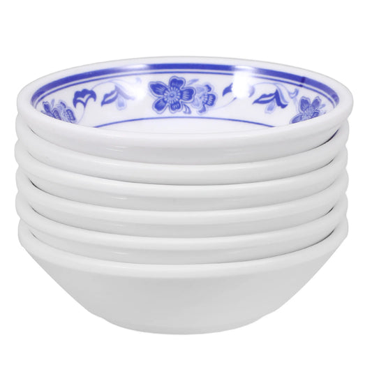6pcs Sauce Dishes Melamine Mini Plates Reusable Condiment Containers Dipping Dishes Serving Ceramics Firm Food Grade