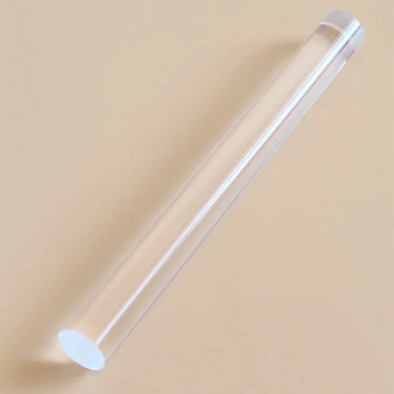 20cm Solid Clay Acrylic Rolling Pin Slime Roller DIY Modelling Clay Tools Pottery porcelain Handmade Art Craft Accessories New