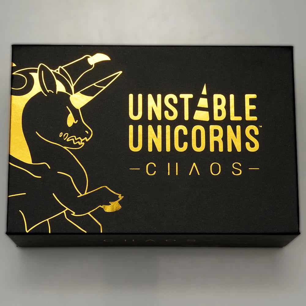 Unstable Unicorns Board English Family Party Expansion Basic Version Of Classic Board Games Control and Chaos Base Game