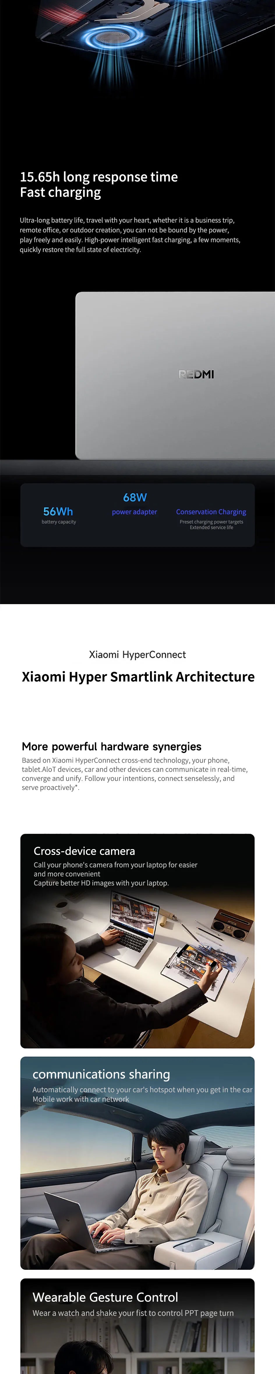2025 Xiaomi REDMI Book 14 Laptop 14 Inch FHD 60Hz Screen Notebook i5-13420H 16GB 512GB Netbook Computer With Intel UHD Graphics