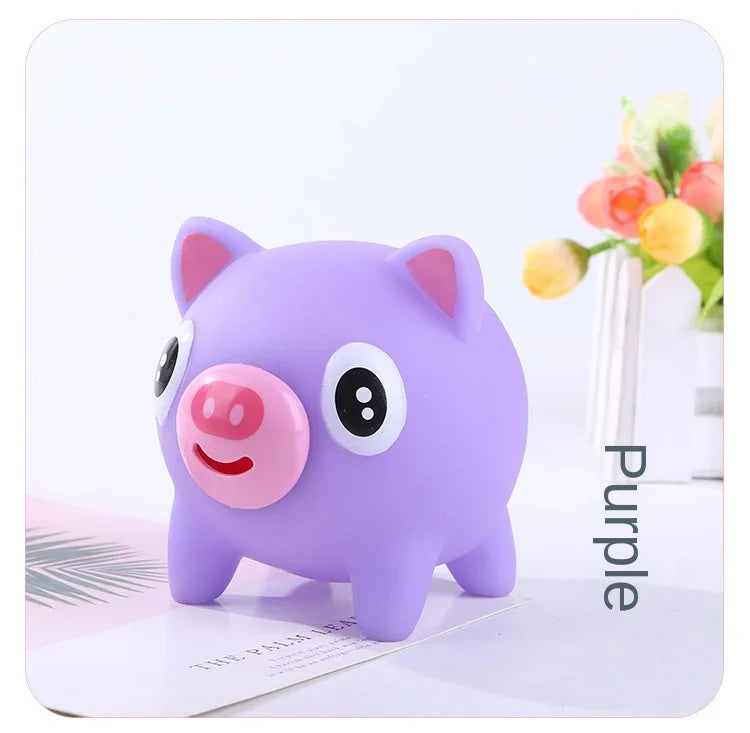 Talking Animal Baby Toys Jabber Ball Tongue Out Stress Relieve Soft Cute Tiger Pig Dog Ball Great Gifts for Kids Adult Baby Toy