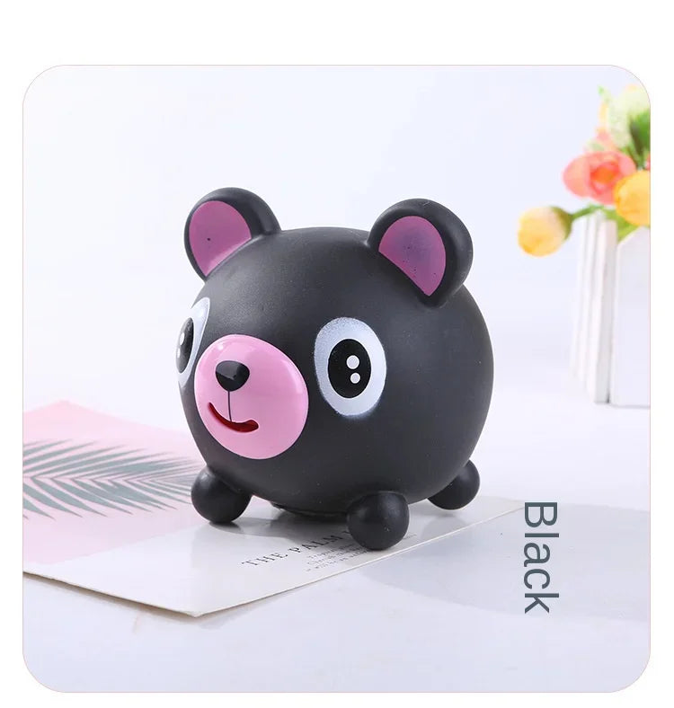 Talking Animal Baby Toys Jabber Ball Tongue Out Stress Relieve Soft Cute Tiger Pig Dog Ball Great Gifts for Kids Adult Baby Toy