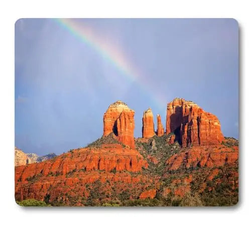 High Quality Beautiful Scenery Printing Lock Edge Gaming Mousepad Gamer Mouse Mat Keyboard Mats Desk Pad Mousepads 30x25cm