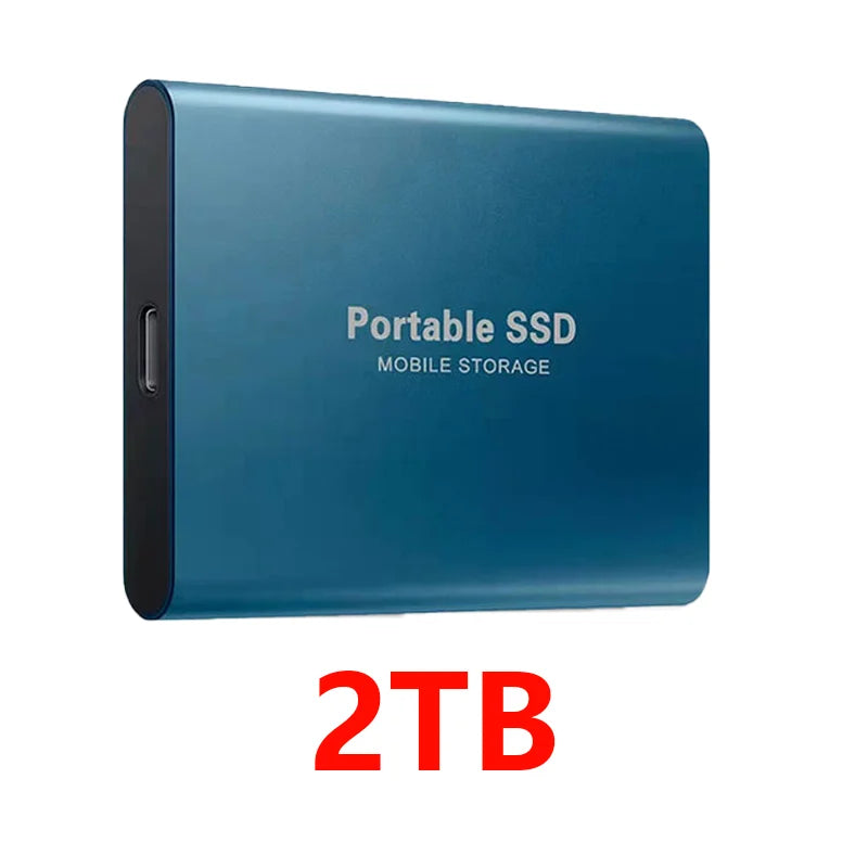Portable SSD 4TB High Speed External Hard Drive 16TB USB 3.1 Hard Disk Mass 1TB Original Solid State Drives for Laptop/PC/MAC