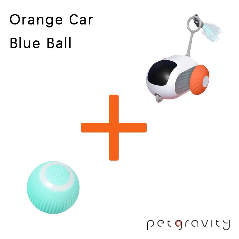 Pet Gravity Cat Smart Interactive Car Toy Dropshipping Automatic Moving Remote Mouse Indoor Kitty Ball Toys Controlled