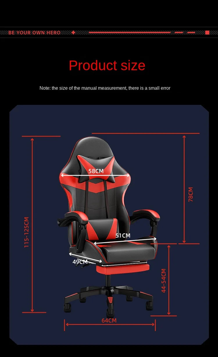 GUIG Gaming Chair Computer Chair Back Home Ergonomic Recliner Office Chair Sedia Gaming Sedia Gamimg Taburete Giratorio Hot New