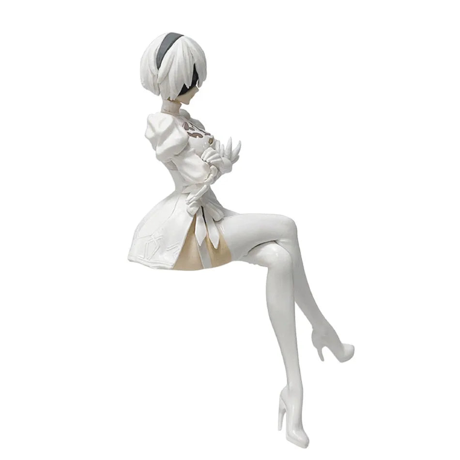 In Stock 15CM NieR:Automata Yorha Figures No. 2 PVC Anime Action Model Collection Ornament Anime Cartoon Model Toy Gift