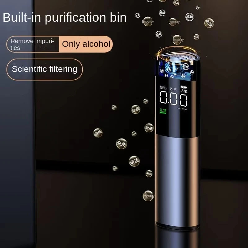 Xiaomi ANMU Automatic Alcohol Tester Electronic Breathalyzer LED Display Portable Rechargeable Non-Contact Alcohol Test Tools