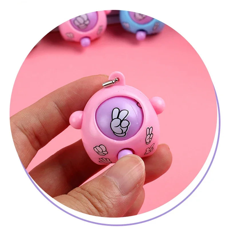 12/24 Pcs Fun Guessing Egg Game with Key Chain Kids Birthday Party Favors Christmas Wedding Gifts Guests Reward Pinata Fillers