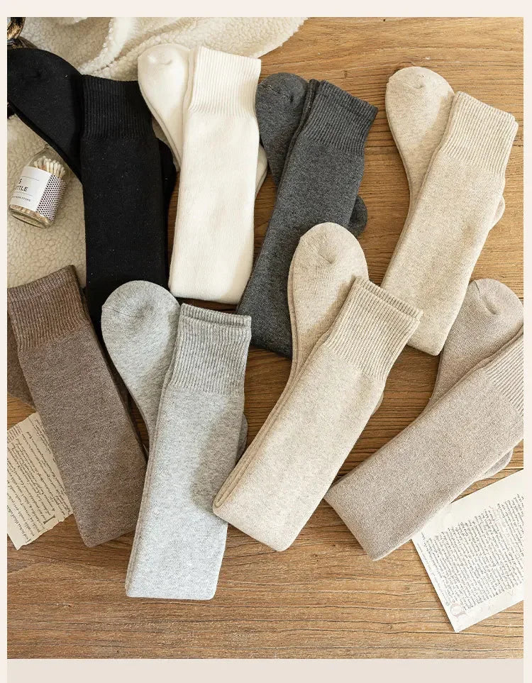 Cashmere Tall Socks Women's Fuzzy-Lined Plush Cozy Winter Hosiery Leg Covers Over-Knee Socks Bestseller Warm Thick Stockings