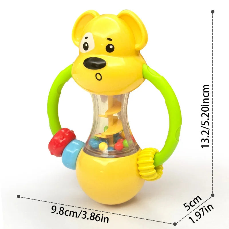 Baby Toys 6 12 Months Musical Instruments Hand Drum Shaking Rattle Toys Montessori Educational Toy Interactive Hand Bell for Kid