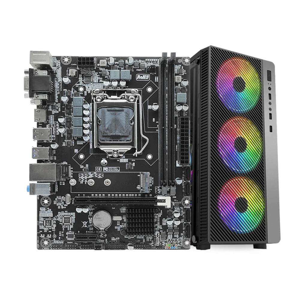 H310 Motherboard LGA 1151 Support Dual Channels DDR4 NVME M.2 Placa Mae Mother Board Micro-ATX DDR4 RAM Memory USB3.0 Mainboard