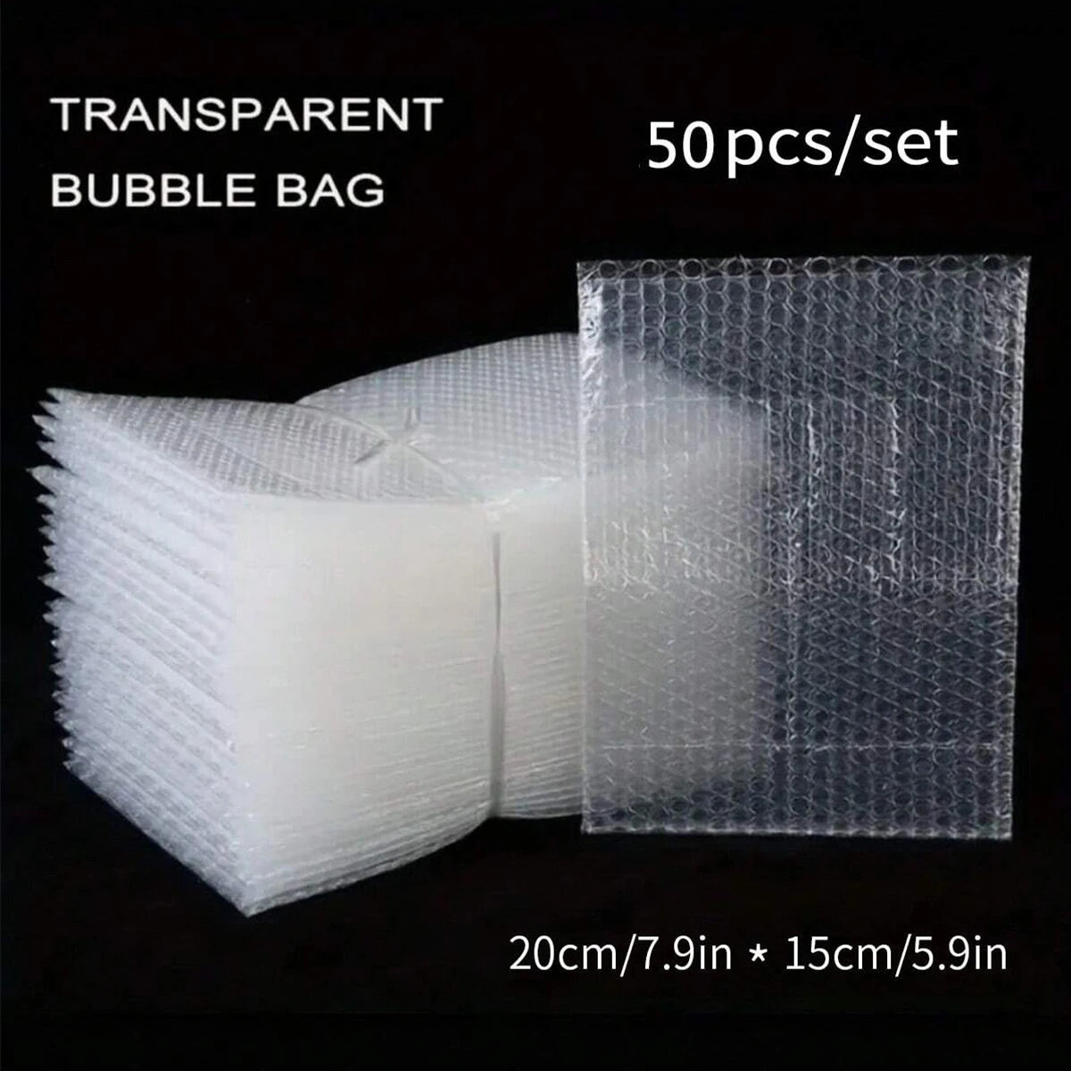 100pcs Cushion Wrap Pouches, Bubble Pouches, Bubble Out Wrap Bags, Bubble Bags, Bubble Bags For Shipping, Bubble Sleeves
