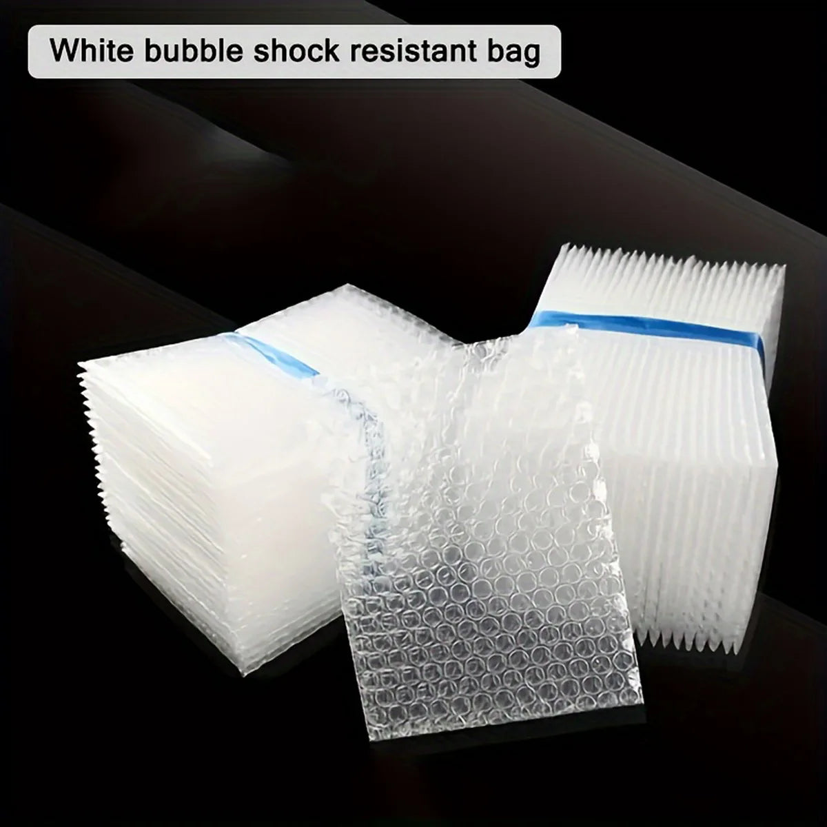 100pcs Cushion Wrap Pouches, Bubble Pouches, Bubble Out Wrap Bags, Bubble Bags, Bubble Bags For Shipping, Bubble Sleeves