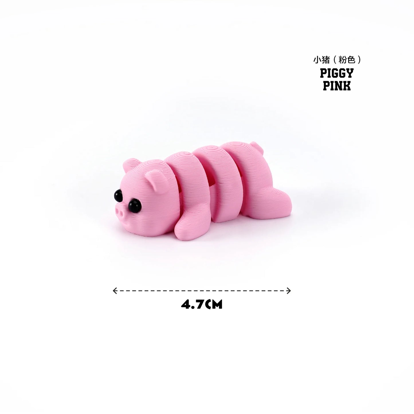 3D Printed Animals Movable Joint Fidget Toy Figurine Simulation Animal Office Desktop Ornament 2025 New Year Gifts Crafts Gift