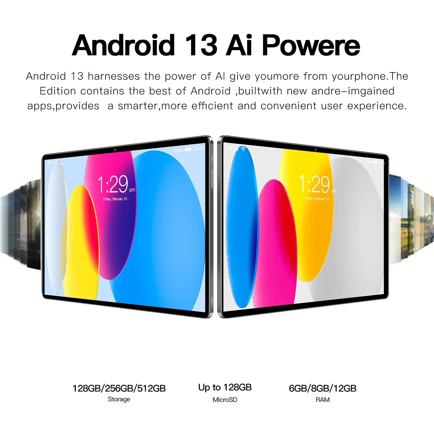 2025 New Original Global Version Tablet Android Pad 15 Pro 16GB+1TB Snapdragon 870 Tablets PC 5G Dual SIM Card WIFI HD 4K Mi Tab