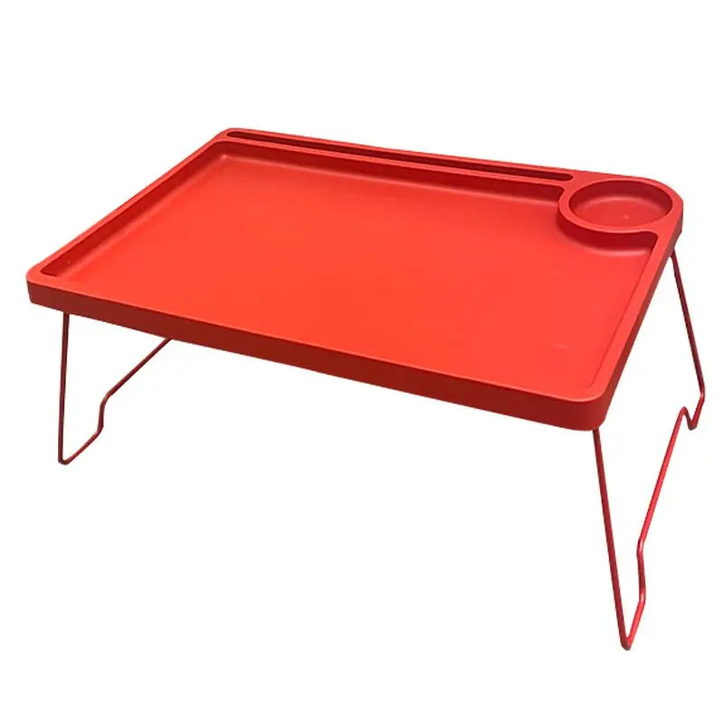 Desk Folding Dormitory Bed Desk Computer Holder Lazy Person Study Removable Table Durable and Convenient