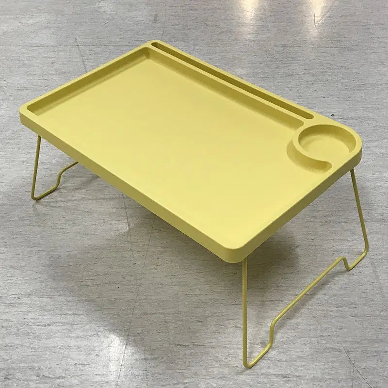 Desk Folding Dormitory Bed Desk Computer Holder Lazy Person Study Removable Table Durable and Convenient