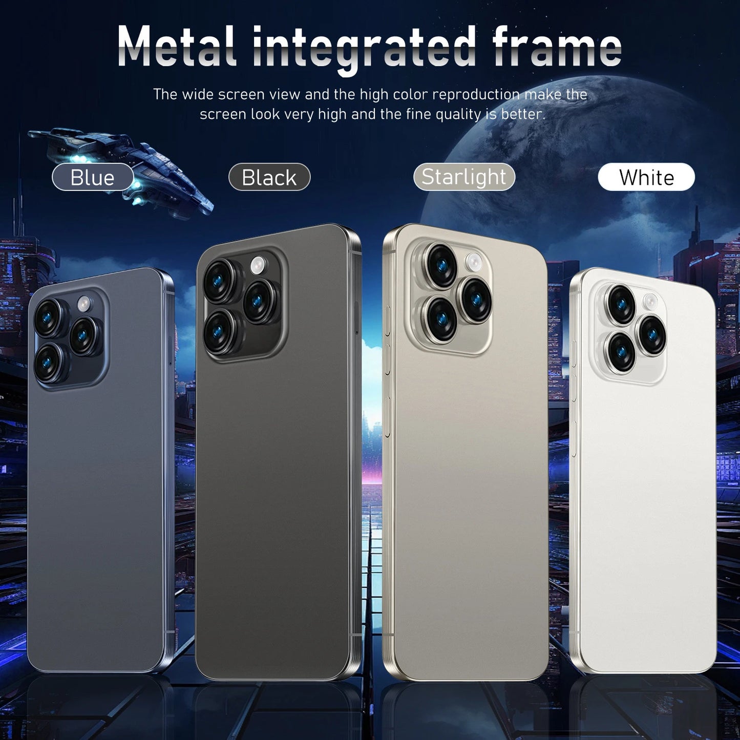 Note 14 Pro,Smartphone Cellphones Android 10,6.8 inch Screen,8+256GB,13+24MP,Mobile phone,5000mAh Google Play Store,Phone