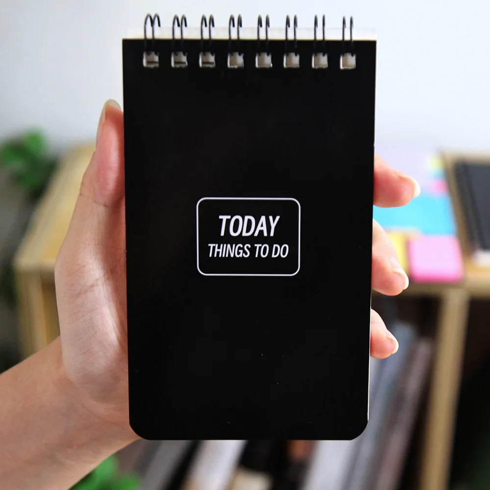 LOLEDE A7 Mini Notebook To Do List University Notebooks Notepad School Sketchbook Diary Travelers Planner Binder Office Journal