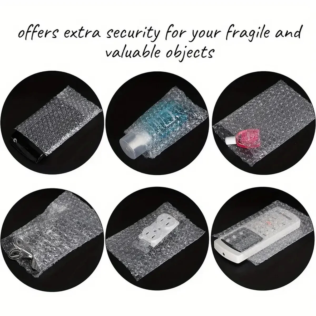 100pcs Cushion Wrap Pouches, Bubble Pouches, Bubble Out Wrap Bags, Bubble Bags, Bubble Bags For Shipping, Bubble Sleeves