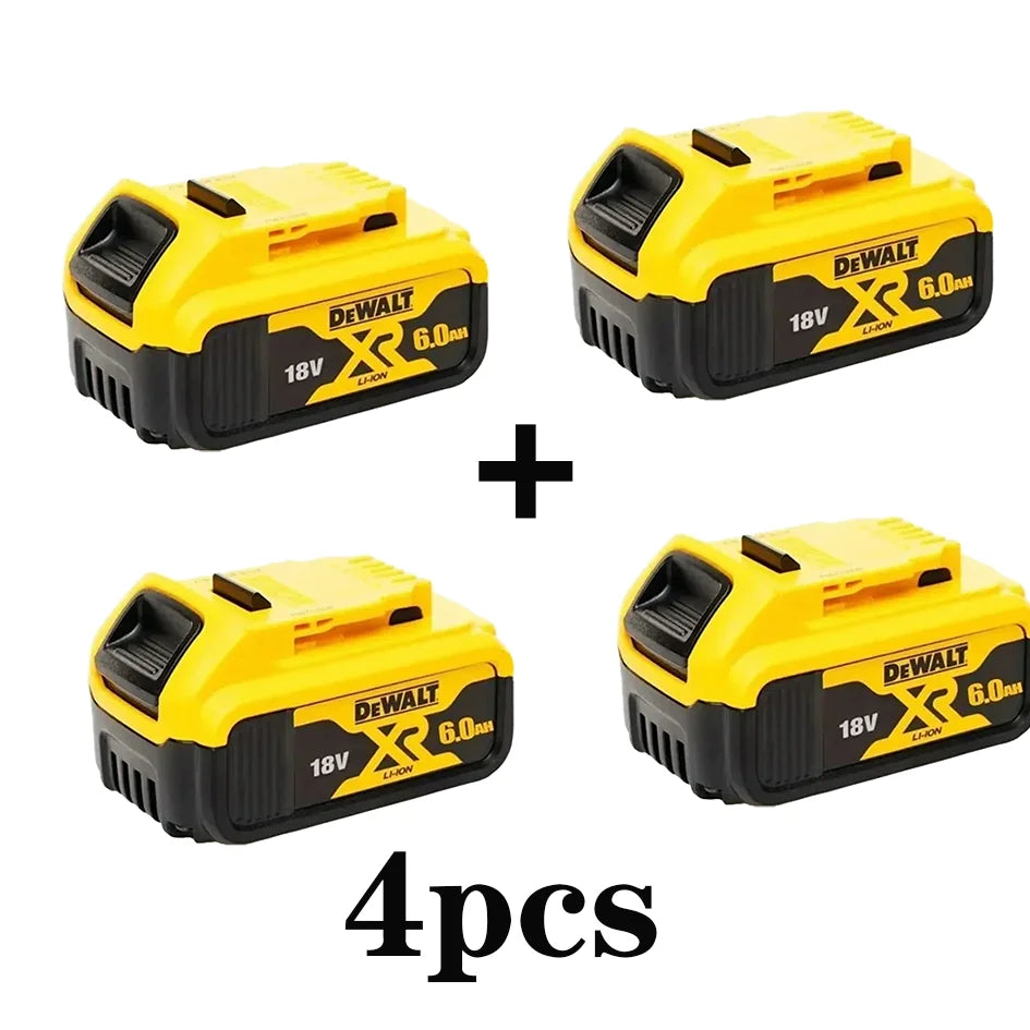 New 100% Original 6Ah 18V Original Dewalt Power Tool Battery DCB206 18V 6.0Ah Battery DCB206 18V Battery DCB205 DCB200
