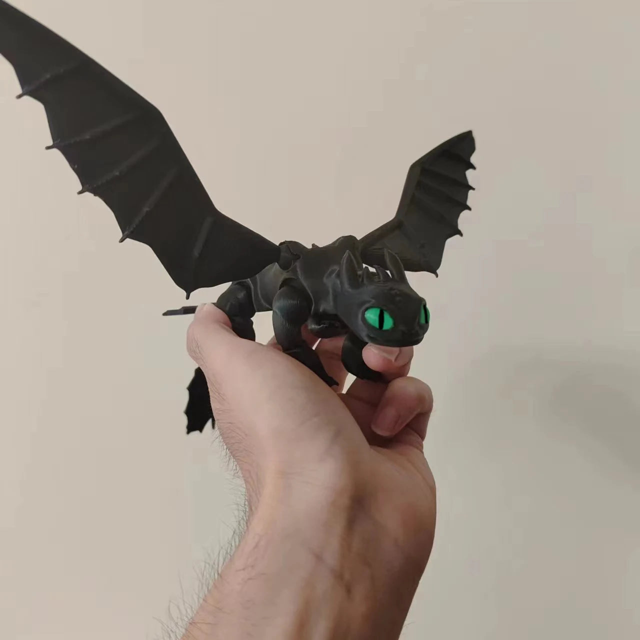 3D printed Night Sha Toothless anime cartoon fashion and creative desktop ornament model decoration children's toy birthday gift