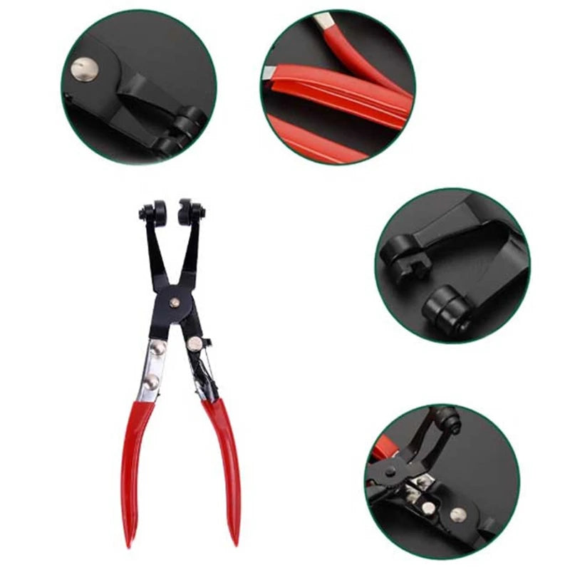 Clamp Puller Locking Car Hose Clamps Pliers Water Pipe Hose Flat Band Ring Type Tool for Garden Auto Removal Tools