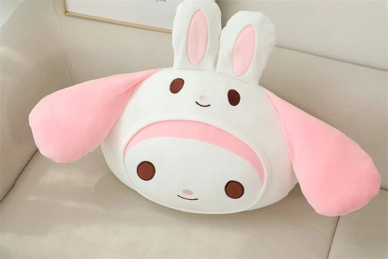 Stuffed Anime Kuromi My Melody Pochacco Cinnamoroll Back Cushion Very Soft Cute Throw Pillow Sofa Bed Home Decor Xmas Gifts